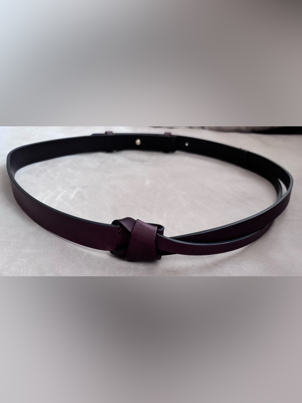 MM. Lafleur The Broadway Belt 100% Genuine Leather in Brown Size M/L